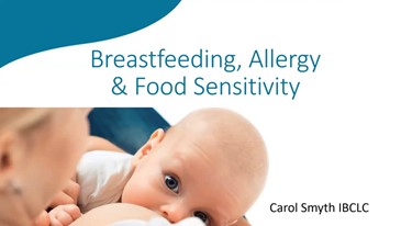 Image showing the Breastfeeding, Allergy & Food Sensitivity Webinar